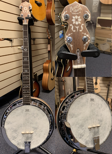 Barnes & Mullins BJ500M Troubadour 5 String Banjo