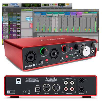 focusrite scarlett 2i4 windows driver