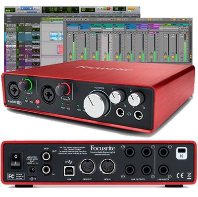 Scarlett 6i6 2nd Generation 6 In 6 Out USB Audio Interface