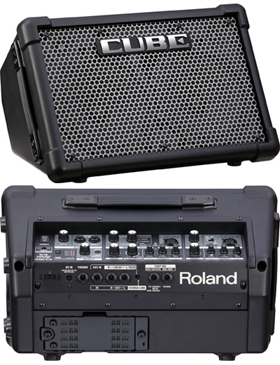 Roland Cube Street EX - Battery Powered Portable Stereo Amplifier