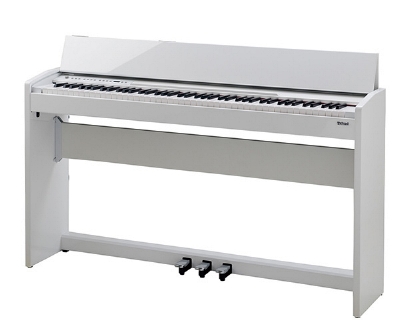Roland F110-PW Polished White Compact Piano