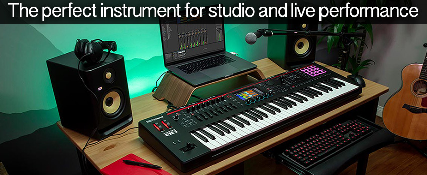 Fantom-06 - complete all in one instrument for studio and live performance