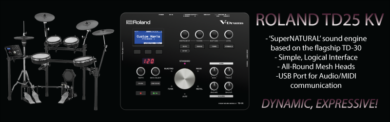 Roland TD25 KV Key Points