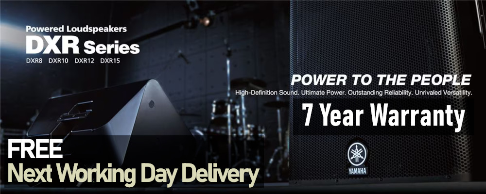 Yamaha DXR12 MKII speaker with finance and free next working day delivery
