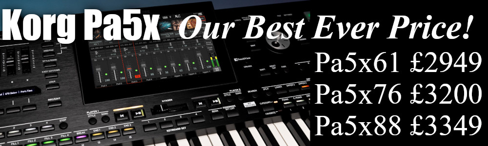 Korg Pa5x - Our Best Ever Price