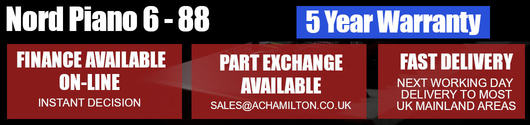 Nord piano 6 - 88 free 5 year warranty