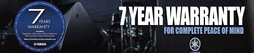 YAMAHA DZR12 7 Year Warranty