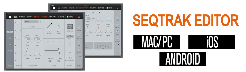 Yamaha SEQTRAK Editor App