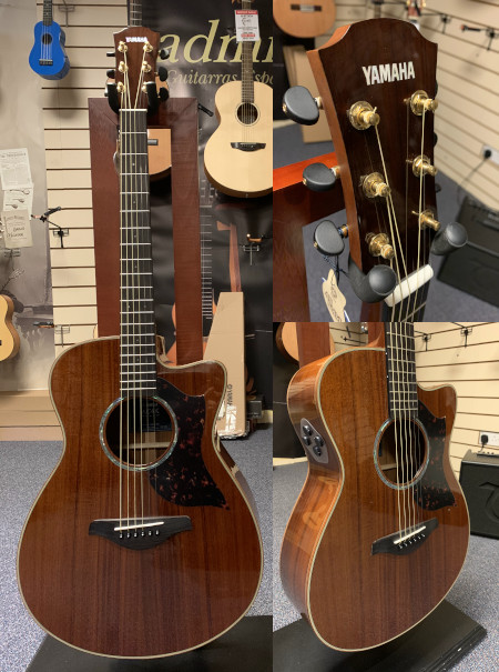 Yamaha AC4KII Limited Edition Electro Acoustic Guitar Refurbished