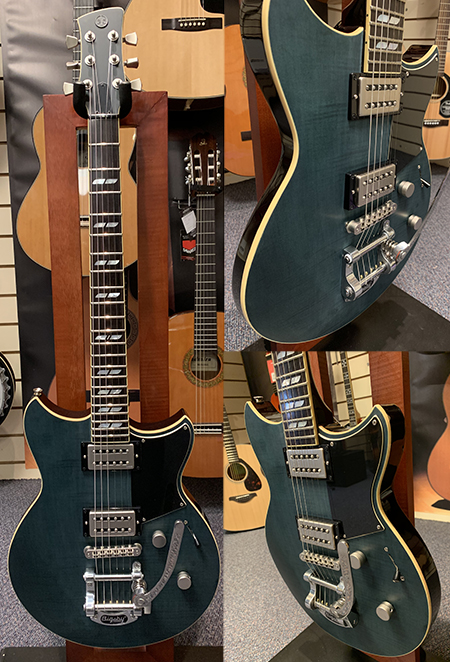 Yamaha Revstar RS720B Electric Guitar Vintage Japanese Denim Ex Demo